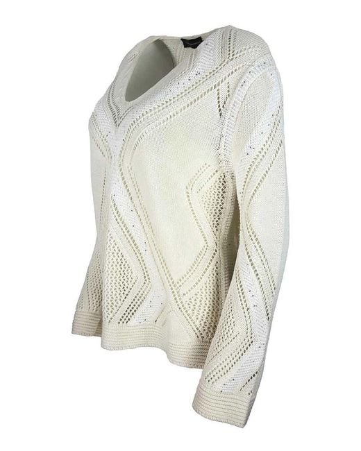 Lorena Antoniazzi Gray Sweater