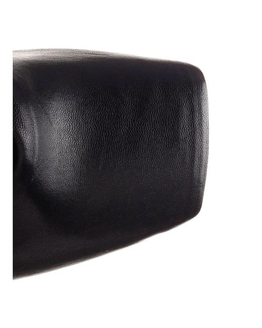 Rick Owens Black Pull-On Cheri Boots