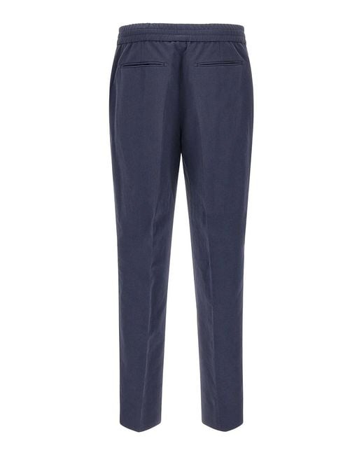 Brioni Blue Asolo Pants for men