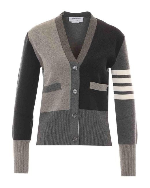 Thom Browne Black Milano Classic Cardigan