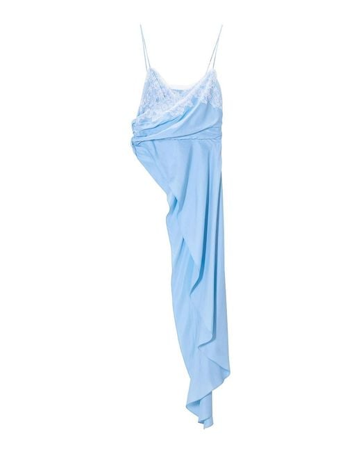 Moschino Blue Top Asimmetrico