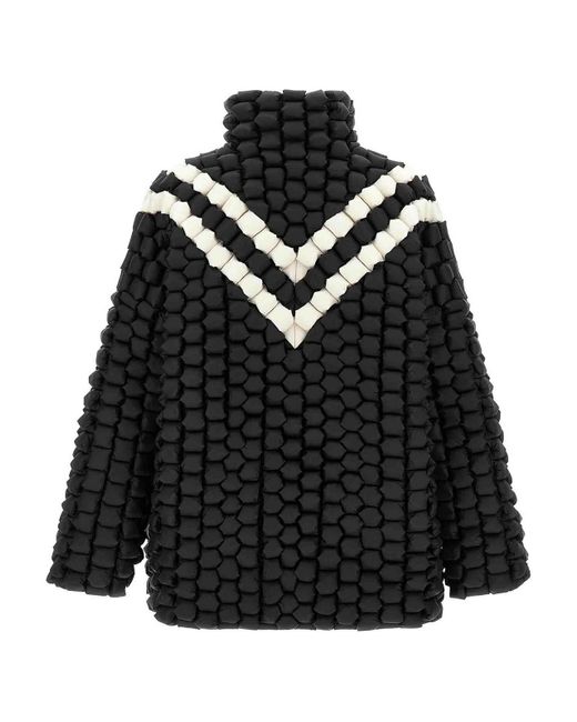 RAXXY Black 3D Down Jacket for men