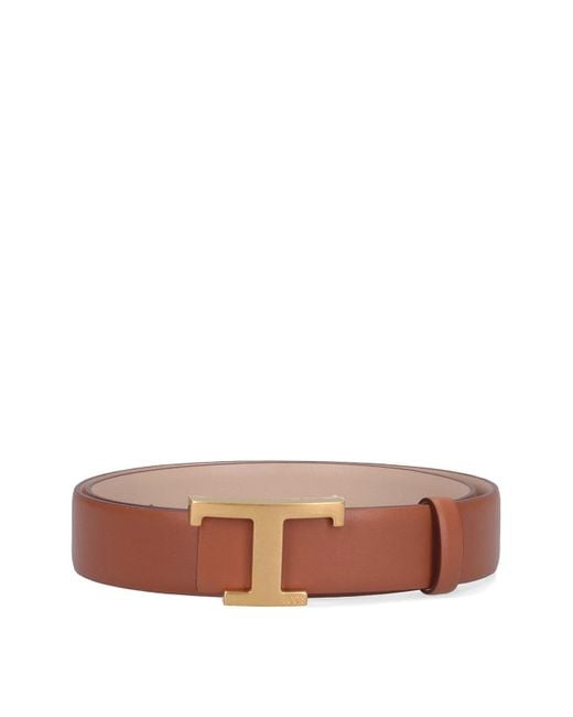 Tod's Brown Reversible Belt