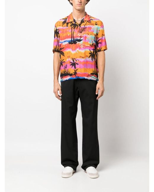 Palm Angels Black Track Pant for men