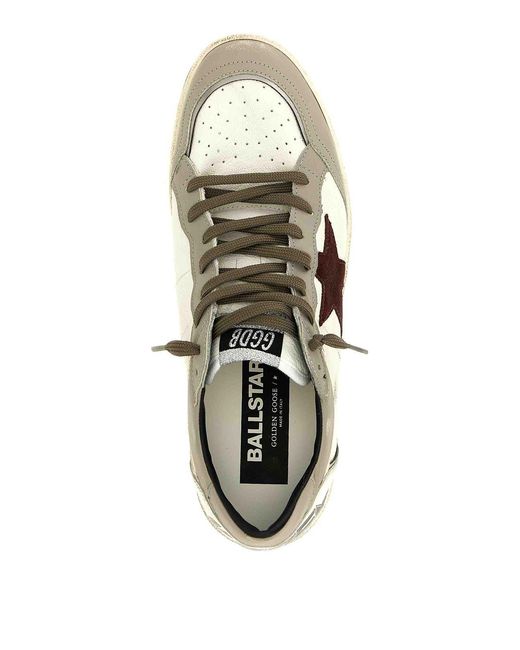 Golden Goose Deluxe Brand Multicolor Ballstar Sneakers for men