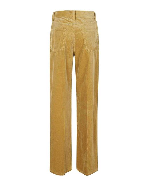 Polo Ralph Lauren Yellow Wide Leg Pants