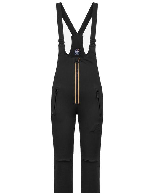 K-Way Black Bochaine Softshell