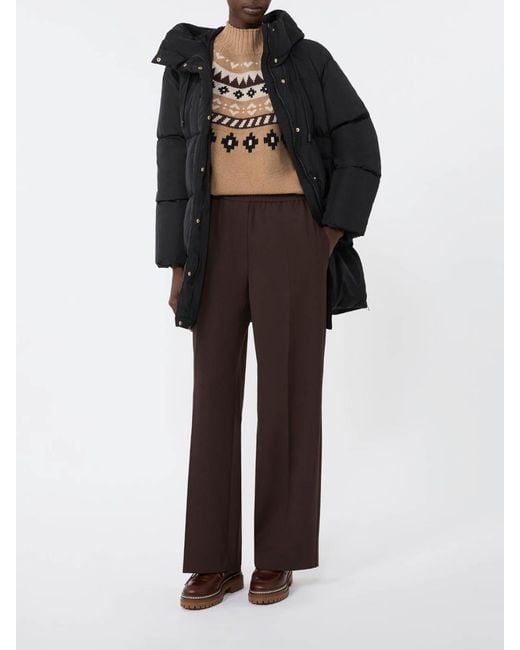 Weekend by Maxmara Black Midi Parka