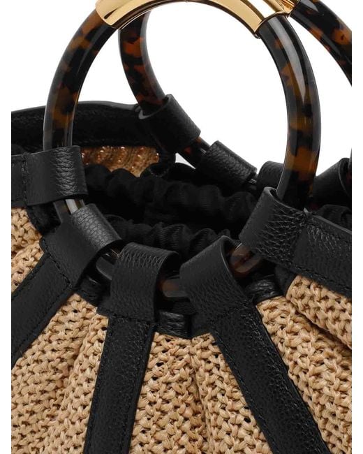 Coccinelle Natural Medium Shell Handbag