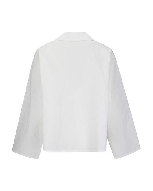 Sofie D'Hoore White Shirt Jacket
