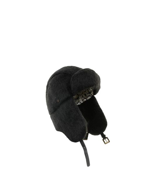 Inverni Black Cappello Aviatore for men