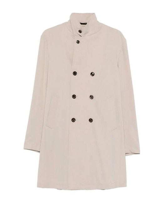 Montecore White Trench for men