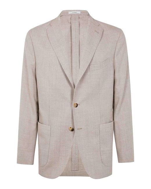 Boglioli Gray Jacket for men