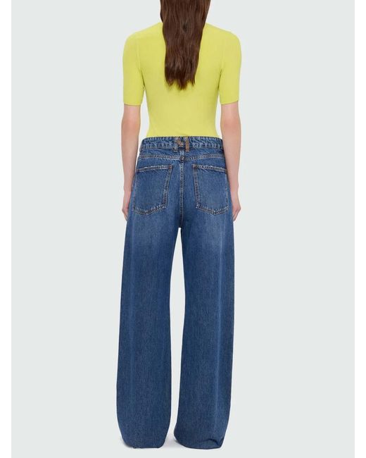 MSGM Blue Jeans