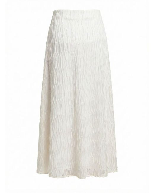 Peserico White Skirt