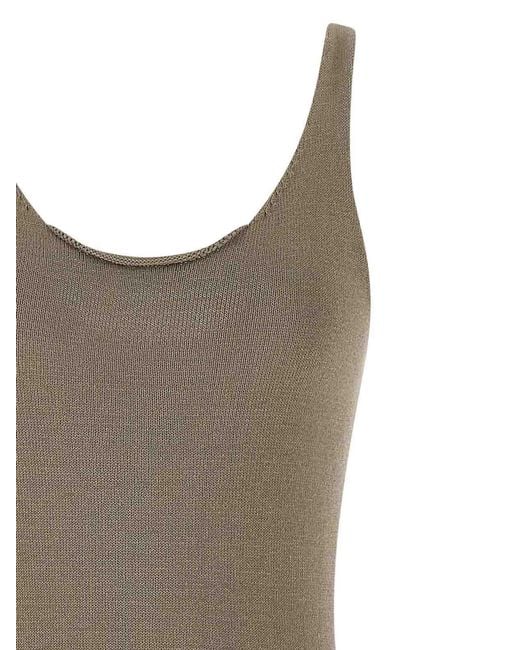 Entire studios Natural Raw Knit Dress