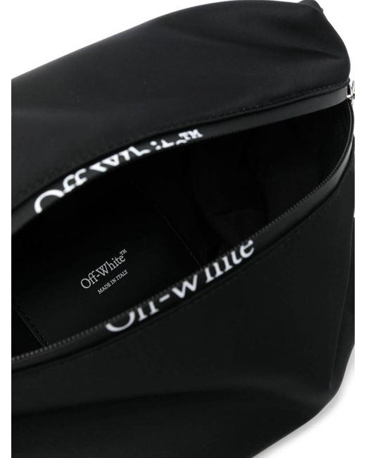 Off-White c/o Virgil Abloh Black Logo-print Belt Bag for men