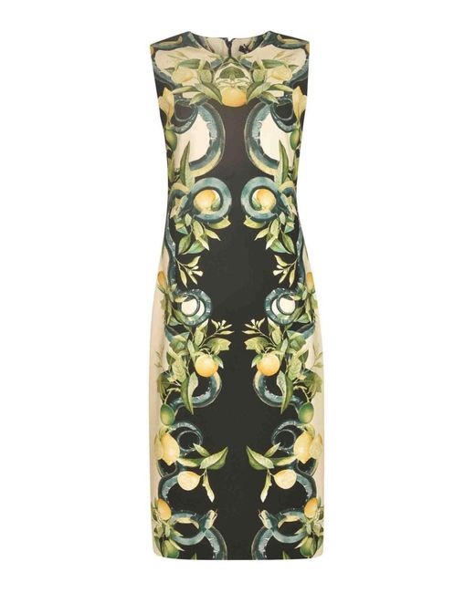Roberto Cavalli Green Midi Dresses