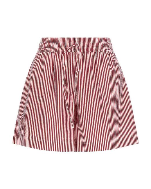 P.A.R.O.S.H. Red Cashine Shorts