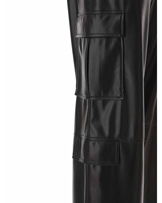 MSGM Gray Cargo Trousers