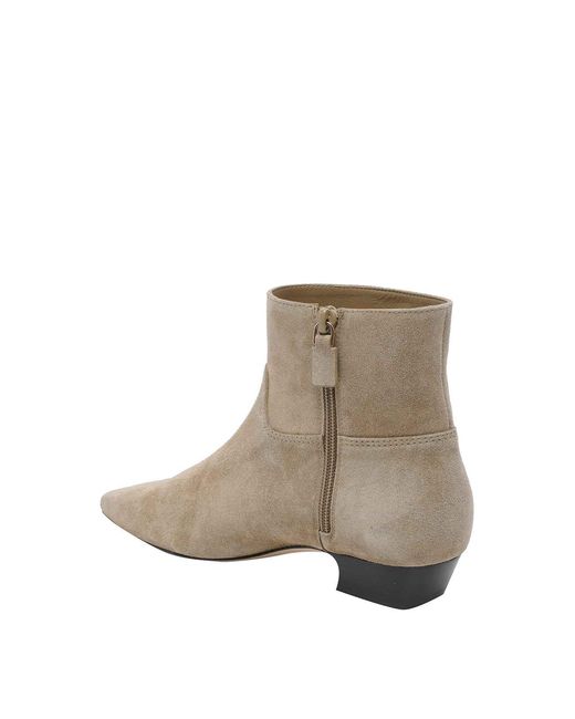 Stuart Weitzman Brown Stassi Booties