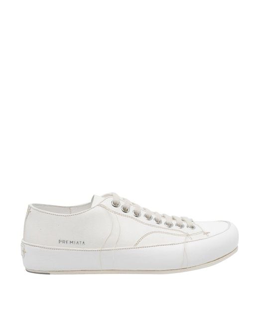 Premiata White Mark Sneakers for men