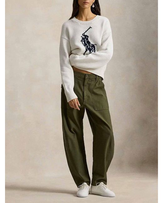 Polo Ralph Lauren White Sweater
