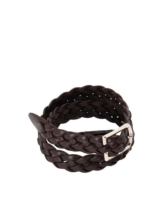Corneliani Black Belt for men