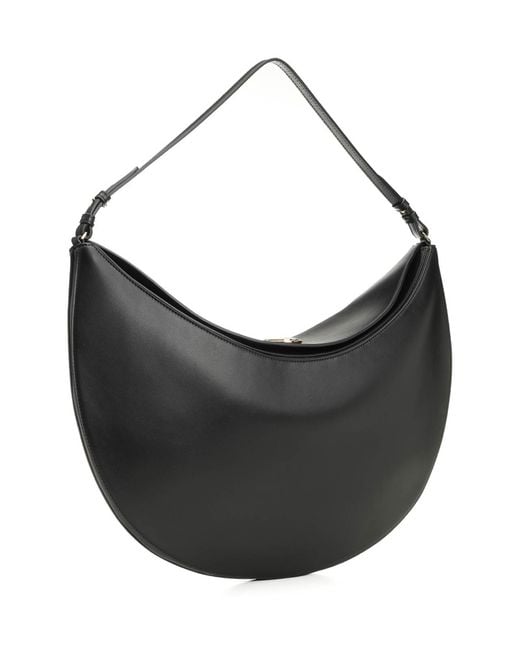 Jacquemus Black Large "Ovalo" Hobo Bag