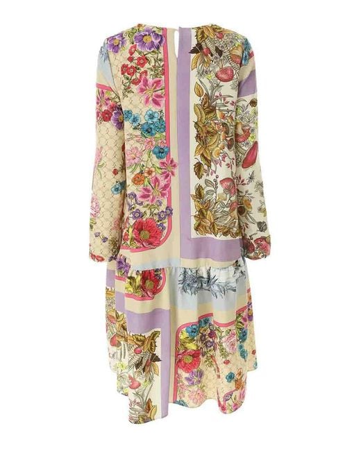 Vivetta White Printed Cady Dress