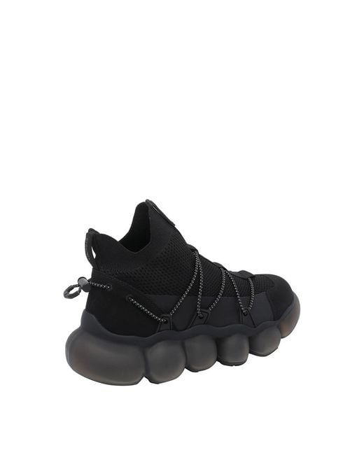 grounds Black Jewelry Stone Sneakers for men