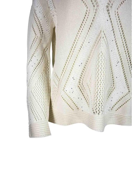 Lorena Antoniazzi Gray Sweater