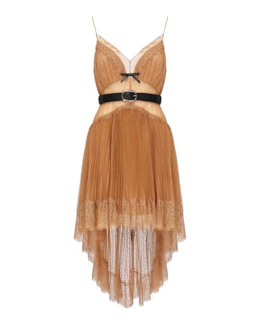 Self-Portrait Brown Dresses