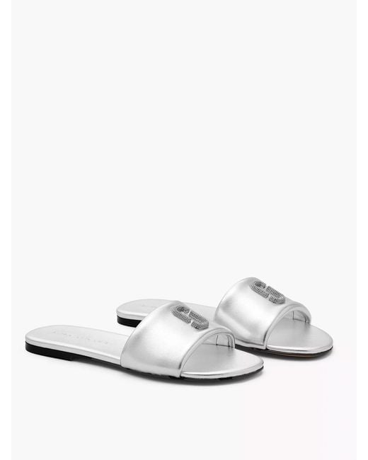 Marc Jacobs White Tha Snapshot Slide