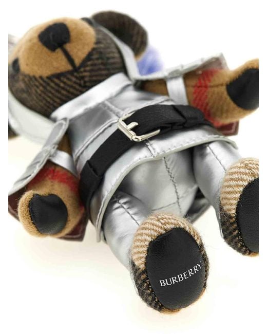 Burberry White Keyring