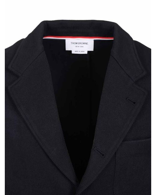 Thom Browne Black Sack Blazer for men