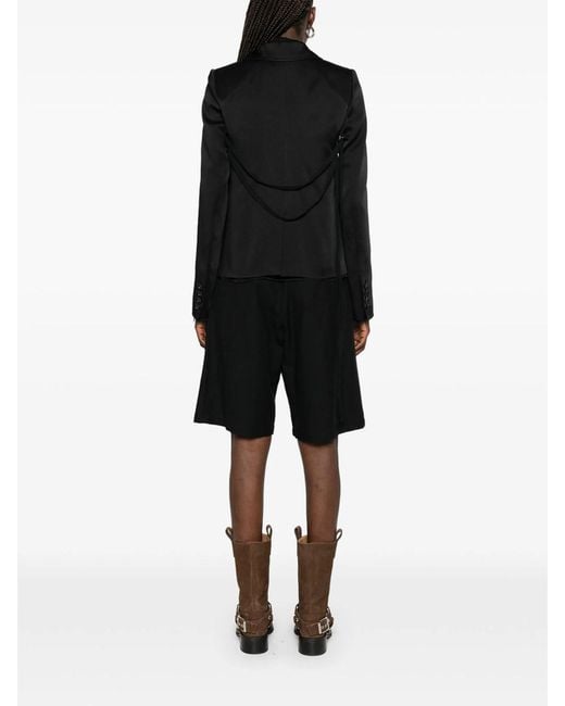 Ann Demeulemeester Black Jacket