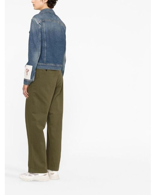 Golden Goose Deluxe Brand Blue Golden W's Regular Jacket Medium Stone Washed Denim