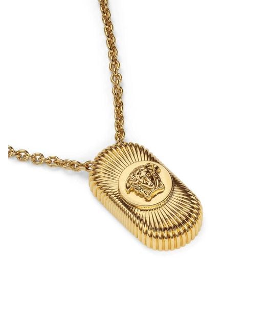 Versace Metallic Necklace for men