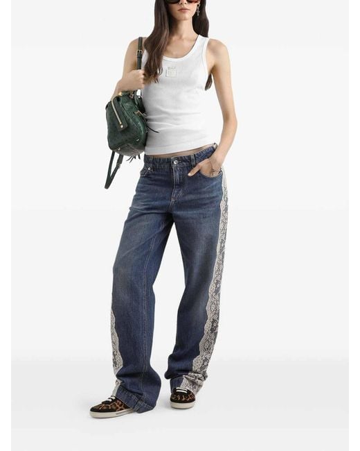 Dolce & Gabbana Blue 5 Pocket Pants