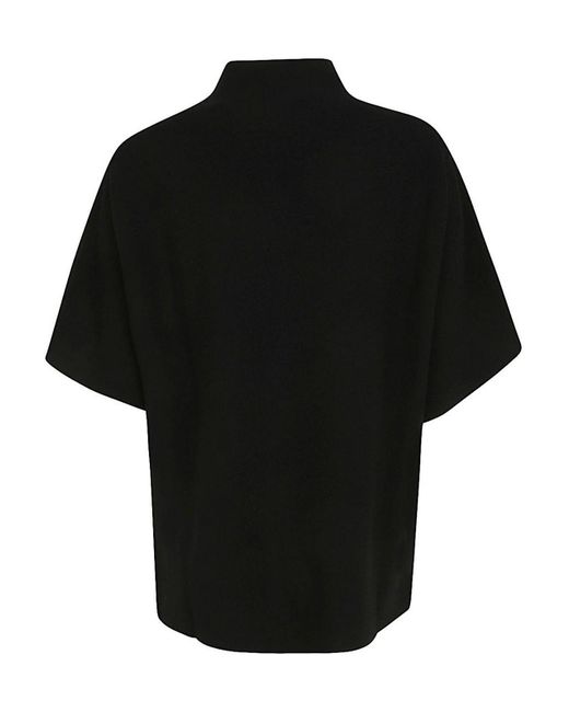 Liviana Conti Black 3/4 Sleeves Sweater