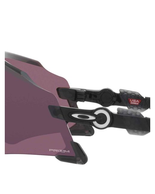 Oakley Purple Kato Prizm Shield-Frame Sunglasses