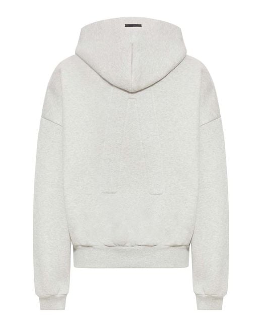 Fear Of God White Athletics Half-Zip Hoodie for men