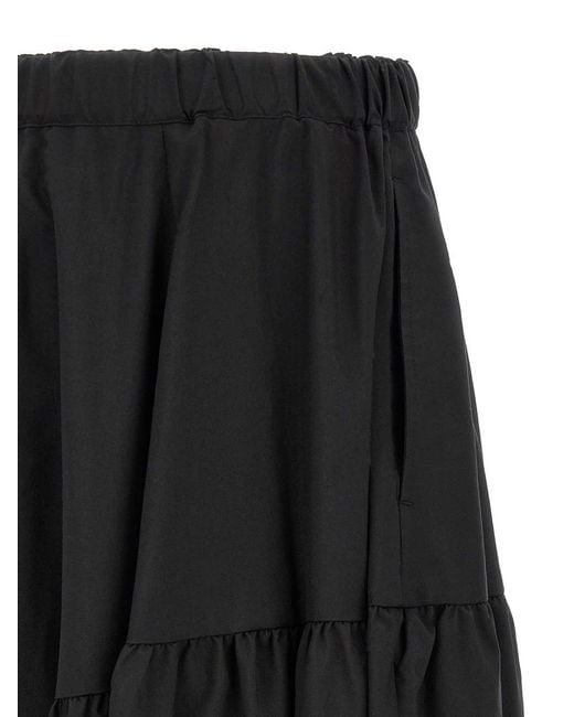 Comme des Garçons Black Barrel Leg Pants for men