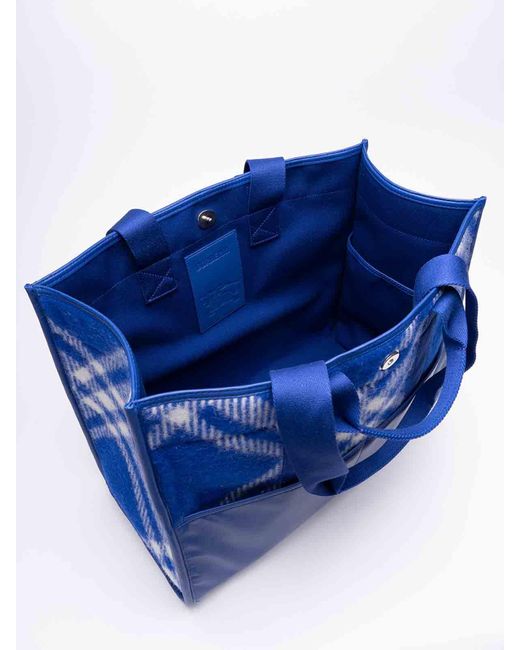Burberry Blue Body Bag for men