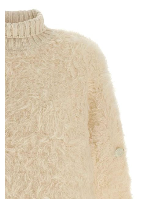 Goldbergh Natural Bolleta Turtleneck Sweater