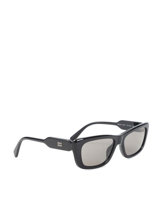 Miu Miu Metallic Acetate Sunglasses