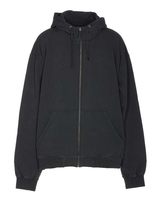 Maison Margiela Men's Black Zip Hoodie