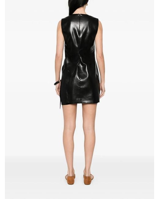 Nanushka Black Winta Dress