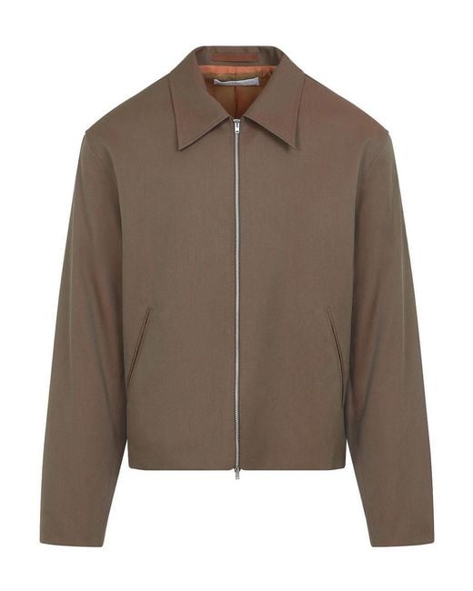 Our Legacy Brown Mini Jacket for men